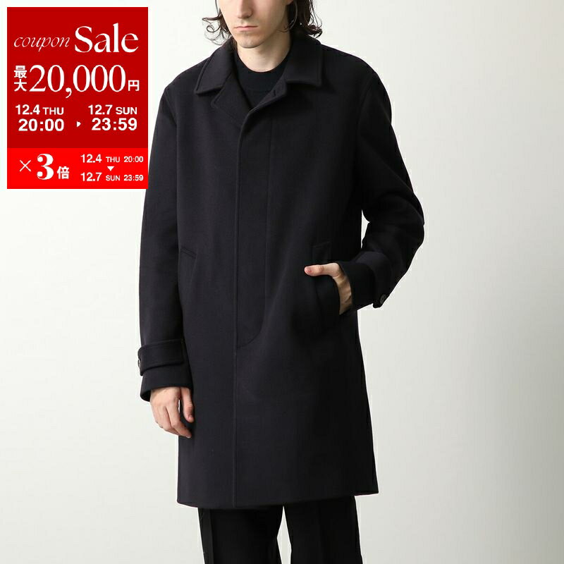 LARDINI ラルディーニ ステンカラーコート IV23223 IVC63605 メンズ ピュアバージンウール ロングコート 850【dc_kikaku】