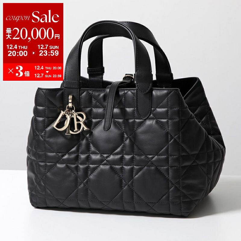 【最大2万円OFFクーポン対象・12/4-20時～】Dior ディオール ハンドバッグ Toujours トゥジュール ミディアム M2821OSHJ レディース マクロカナージュ ロゴチャーム ポーチ付き 鞄 M900【dc_kikaku】のサムネイル