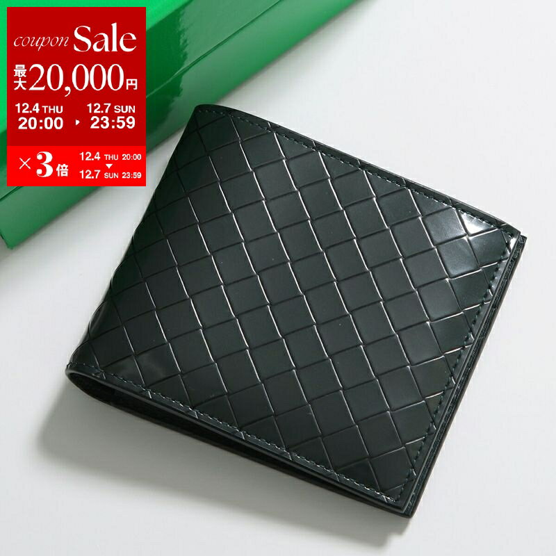 【最大2万円OFFクーポン対象・12/4-20時～】BOTTEGA VENETA ボッテガヴェネタ 二つ折り財布 743211 VT2..