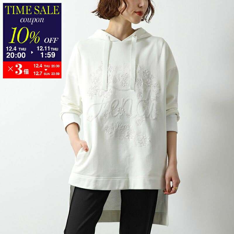【10％OFFクーポン対象・12/4-20時～】FENDI フェンディ パーカー FS6972 A1VQ レディース プルオーバ..