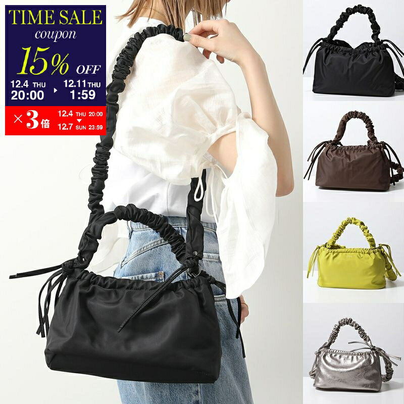 HVISK ヴィスク ハンドバッグ ARCADIA TWILL SHINY アルカディア レディース ショルダーバッグ ナイロン ギャザー 2wayバッグ 鞄 カラー4色【cp_fifte】