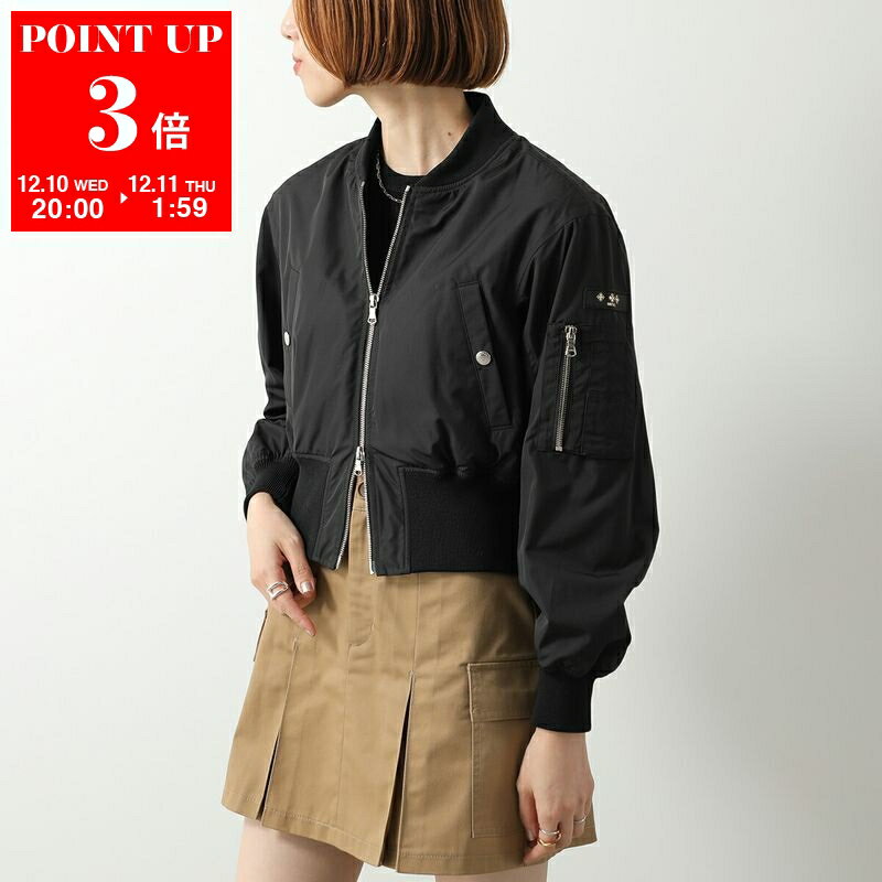 楽天インポートセレクトmuseeTATRAS タトラス ボンバージャケット GENZIANA ジェンツィアーナ LJXA0117033588 レディース ブルゾン MA-1 BLACK