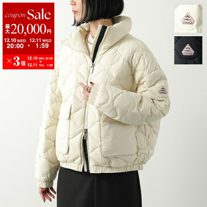 【最大2万円OFFクーポン対象・12/11-1時59分迄】PYRENEX ピレネックス ダウンジャケット ENOLA エノラ HWY055 レディース ナイロン スタンドカラー キルティング ショート丈 カラー2色【dc_kikaku】のサムネイル