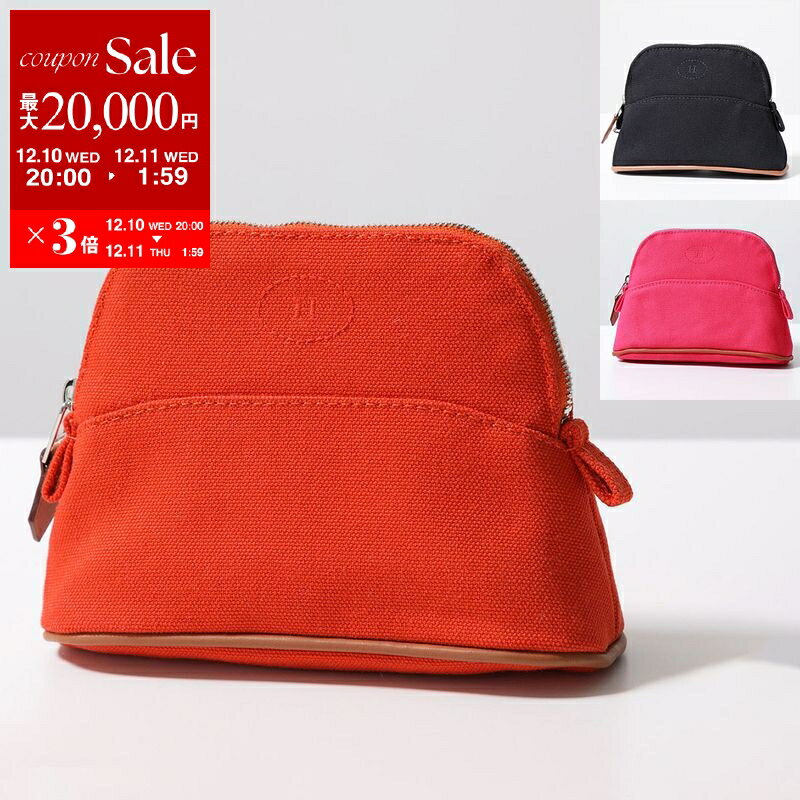 【最大2万円OFFクーポン対象・12/11-1時59分迄】HERMES エルメス ボリードポーチ ミニミニ Bolide Mini Mini 103772M レディース トワルアッシュ トワルH コスメ トラベルケース 小物入れ SV カラー3色【dc_kikaku】