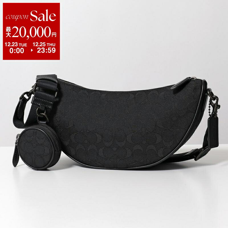 �ں���2����OFF�����ݥ��оݡ�12/23��25�����COACH ������ ���������Хå� Hall Soft Sling Bag in Signature J...