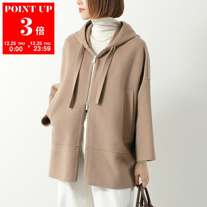 マックスマーラフードコート　新品 MAXMARA weekend ピュアウールコート MAXMARA WEEKEND LINE MAX MARA