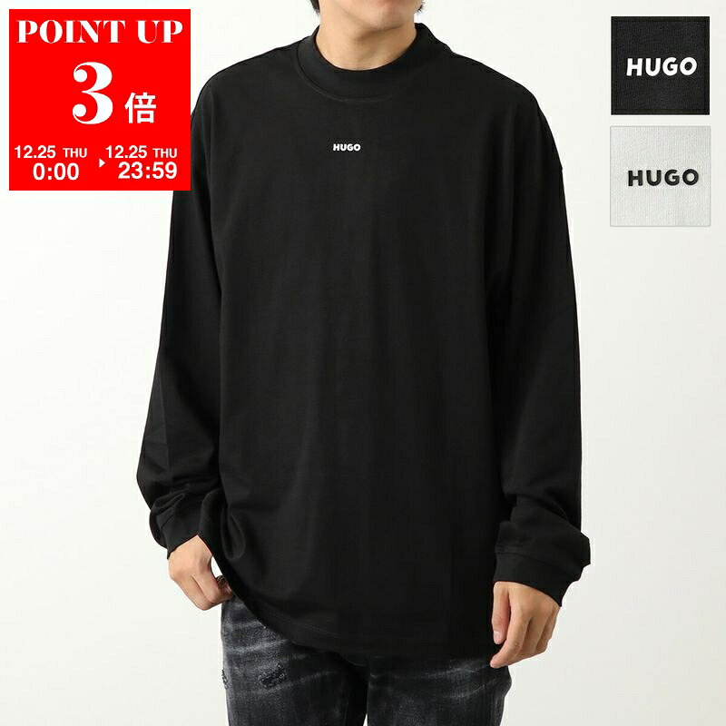 HUGO BOSS HUGO ヒューゴボス ヒューゴ 長袖 Tシャツ 50511029 メンズ ロンT カットソー コットン クルーネック ロゴT カラー3色