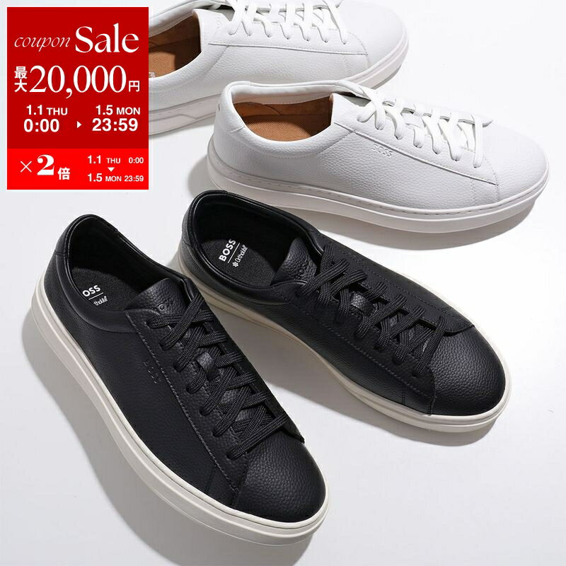 【美品】箱付き HUGO BOSS ヒューゴボス レザー スニーカー ロゴ 濃赤 美品】箱付き HUGO BOSS ヒューゴボス レザー スニーカー ロゴ 濃赤