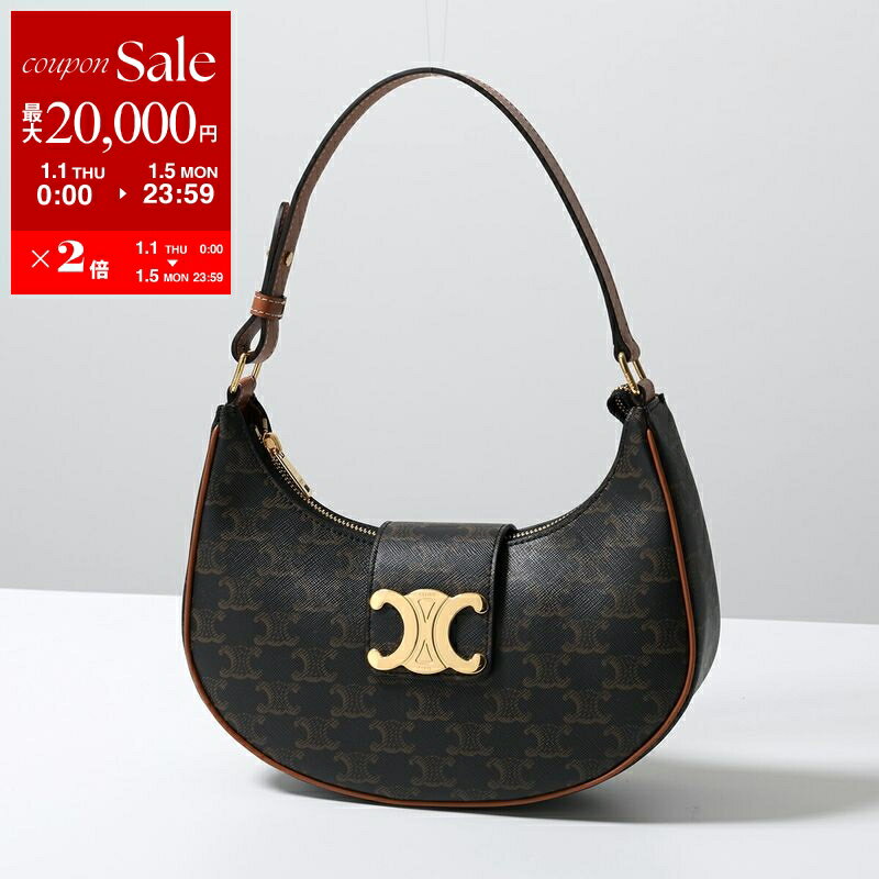 CELINE ダークブラウン ハンドバッグ CELINE（セリーヌ） ラゲージ ミニショッパー ハンドバッグ グレイン