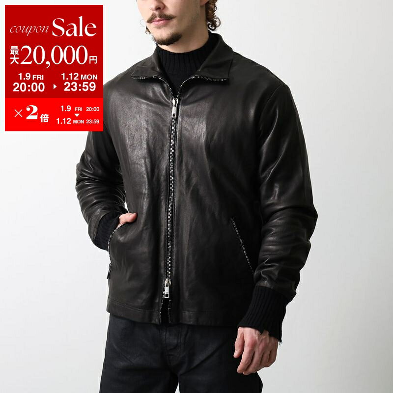 ジョルジオブラット　GIORGIO BRATO　レザーコート　48 ◇GIORGIO BRATO ジョルジオブラット レザー コート サイズ：48