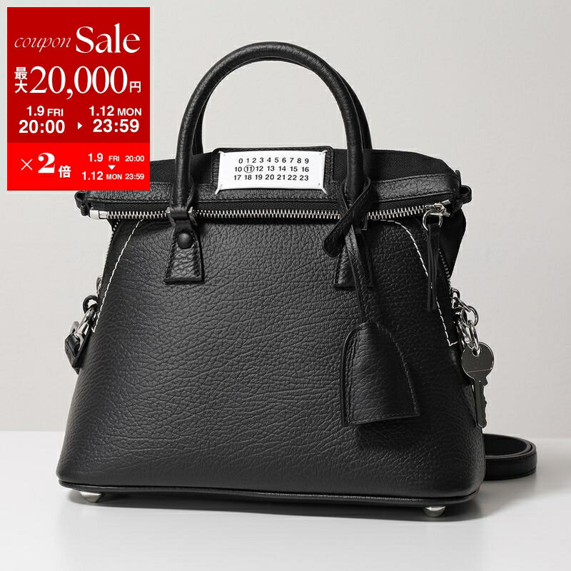 【最大2万円OFFクーポン対象・1/12-23時59迄】MAISON MARGIELA マルジェラ ハンドバッグ 5AC S56WG0082 P4348 レディース ミニバッグ レザー ショルダーバッグ 鞄 T8013 S56WG0082P4348T8013