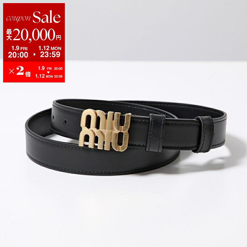 �ں���2����OFF�����ݥ��оݡ�1/9-20������MIUMIU �ߥ奦�ߥ奦 �٥�� 5CC565 2AIX ��ǥ����� �쥶�� �᥿������Хå��� �ʥ����٥�...