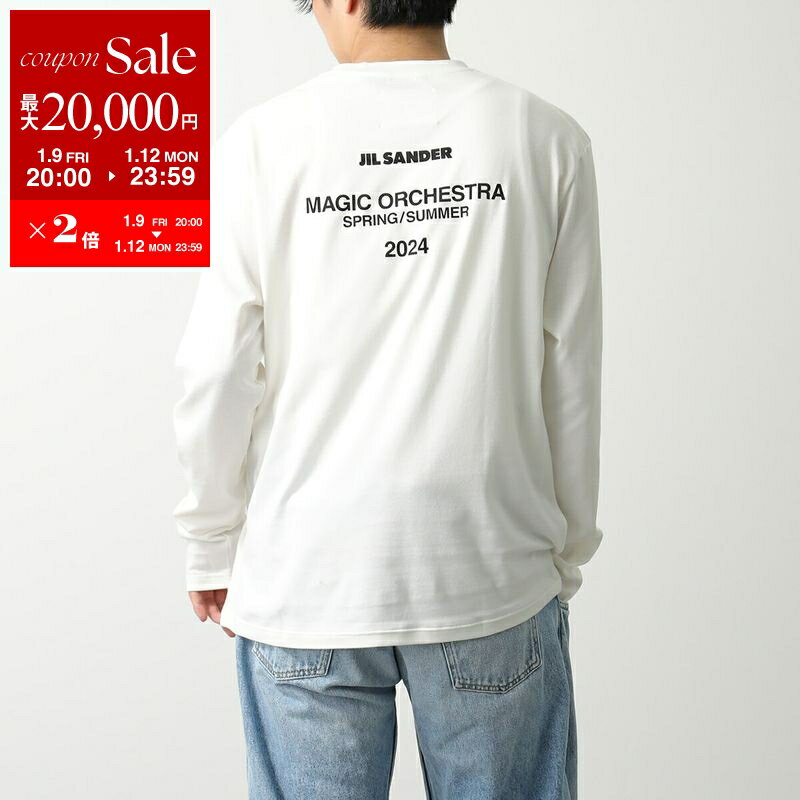 【最大2万円OFFクーポン対象・1/9-20時～】JIL SANDER ジルサンダー Tシャツ J22GC0172 J46219 メンズ ..