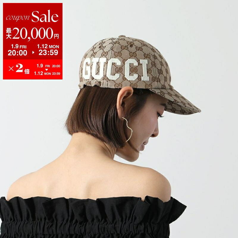 【美品】GUCCI キャップ　ガールズ/レディース 楽天市場】グッチ キャップ（レディース帽子｜帽子）：バッグ・小物