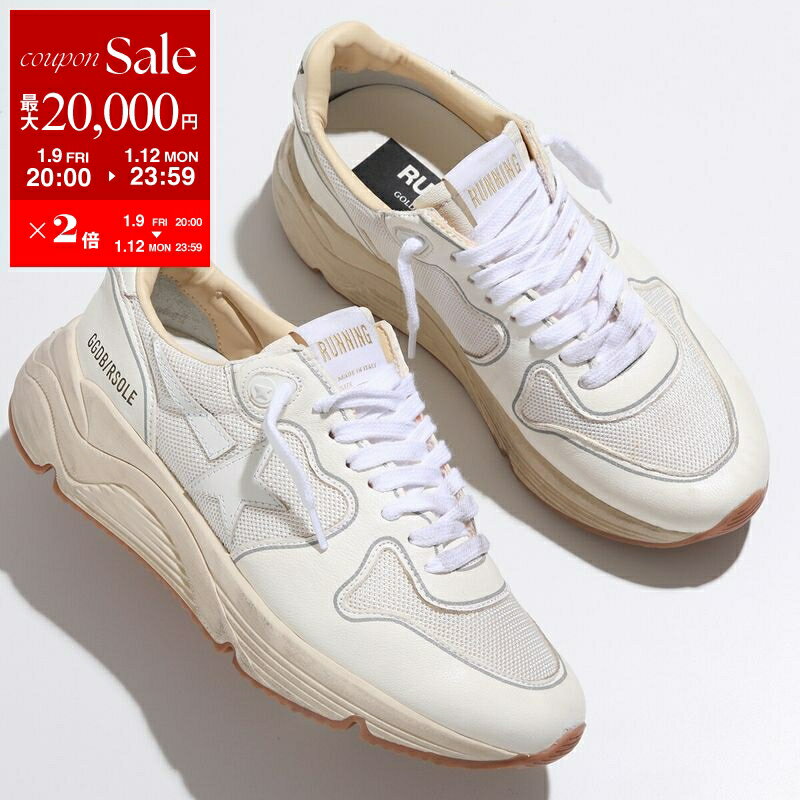 【最大2万円OFFクーポン対象・1/12-23時59迄】GOLDEN GOOSE ゴールデングース スニーカー RUNN