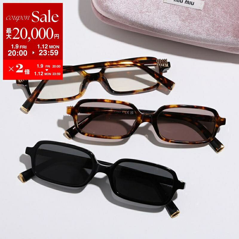 �ں���2����OFF�����ݥ��оݡ�1/9-20������MIUMIU �ߥ奦�ߥ奦 ���󥰥饹 SMU 11Z ��ǥ����� ���������� ����ե졼�� �ե��� �᥿��...