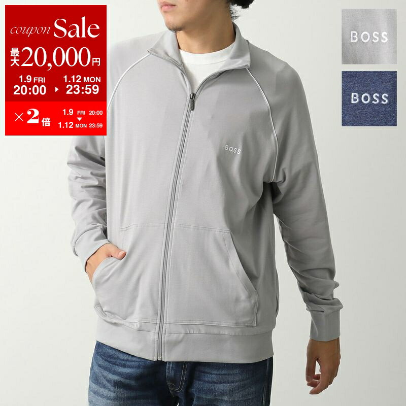 美シルエット✨ヒューゴボス トラックジャケット ジャージ スタンドカラー L 美シルエット✨ヒューゴボス トラックジャケット ジャージ スタンド