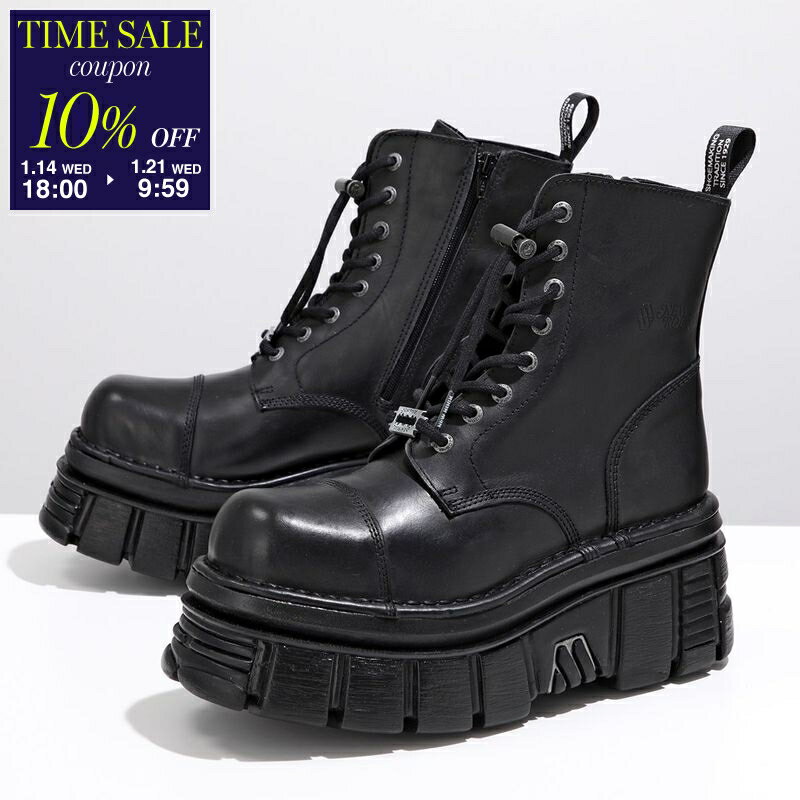 ��10��OFF�����ݥ��оݡ�1/21-9��59ʬ����NEW ROCK �˥塼���å� �졼�����åץ֡��� M-NEWMILI083-S21 ��� ���硼�ȥ֡���...