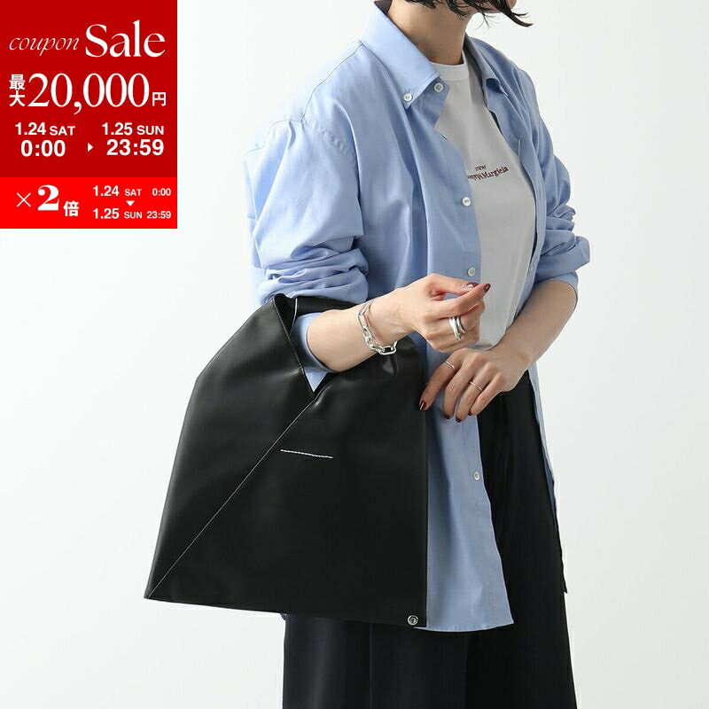 【最大2万円OFFクーポン対象・1/24～25限定】MM6 エムエムシックス メゾンマルジェラ トートバッグ レディース S54WD0043 P4313 Japanese ジャパニーズ トライアングル スモール 鞄 カラー6色 S54WD0043P4313T8013