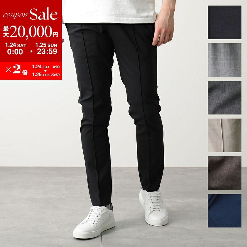 【最大2万円OFFクーポン対象・1/24～25限定】giab's ARCHIVIO ジャブスアルキヴィオ テーパードパンツ MASACCIO マサッチョ M1 A6425 メンズ スラックス ストレッチ テクノウール カラー9色
