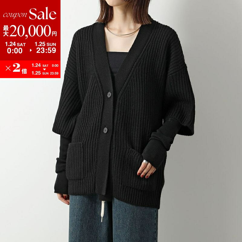 MEIMEIJ メイメイジェイ カーディガン MZ49JK レディース リブ ニット Vネック アームウォーマー付 七分袖 ボレロ カラー2色