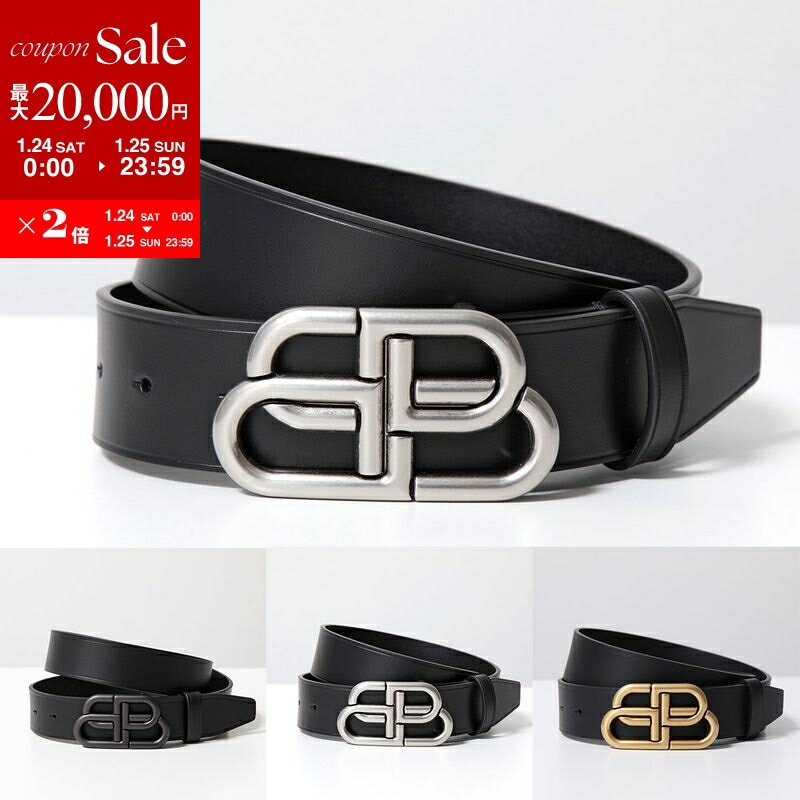 \"ゆっくん\" 箱付き BALENCIAGA バレンシアガ ベルト BALENCIAGA（バレンシアガ） スライダーベルト D RING BELT 35 703137