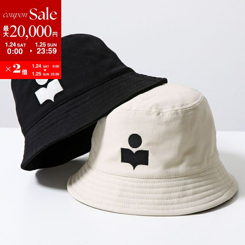 isabel marant イザベルマラン バケットハット ロゴ ブラック 黒 isabel marant イザベルマラン バケットハット ロゴ ブラック 黒