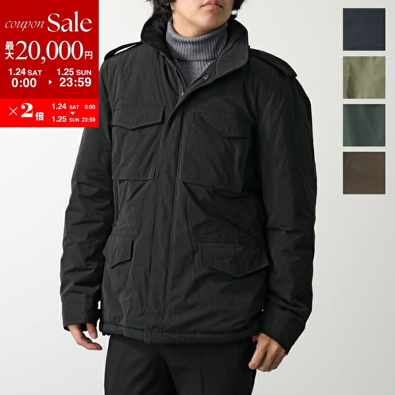 【最大2万円OFFクーポン対象・1/24～25限定】ASPESI アスペジ ジャケット GIUB MINIFIELD VENTO 2I17 G703 メンズ M-65 フード付き フィールドジャケット ブルゾン ジップアップ カラー5色