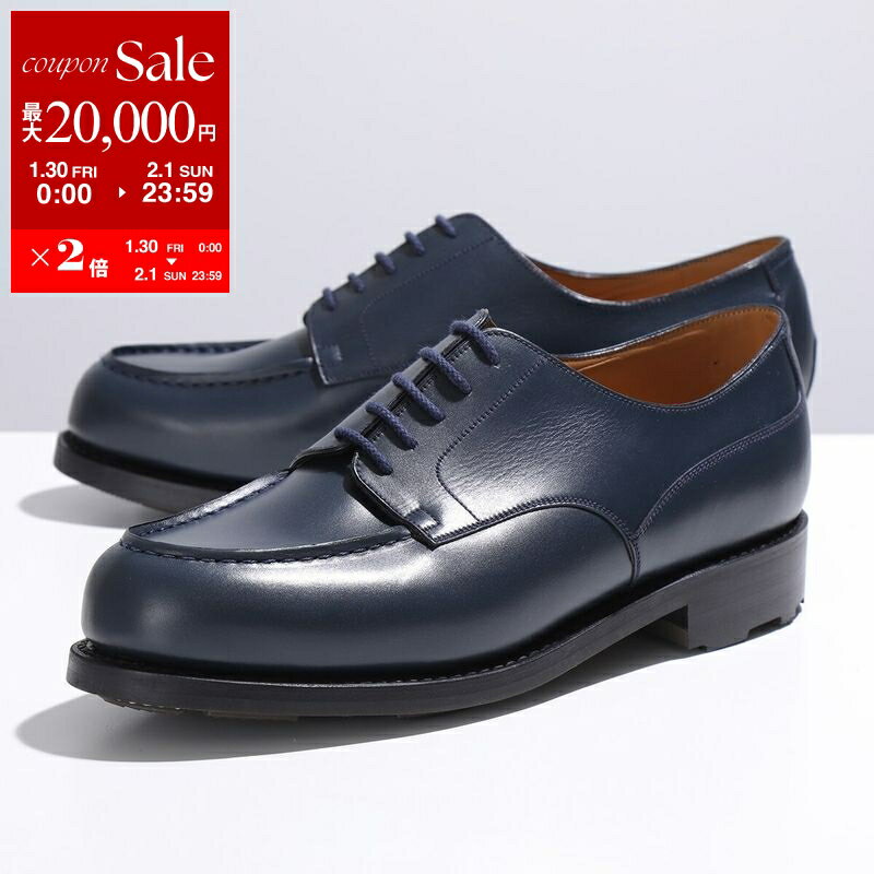 【最大2万円OFFクーポン対象・1/30～2/1限定】J.M. WESTON ジェイエムウエストン レザーシューズ Derby Golf Oxford #641 ダービー ゴルフ オックスフォード 113116564121 メンズ 外羽根 革靴 Blue Boxcalf