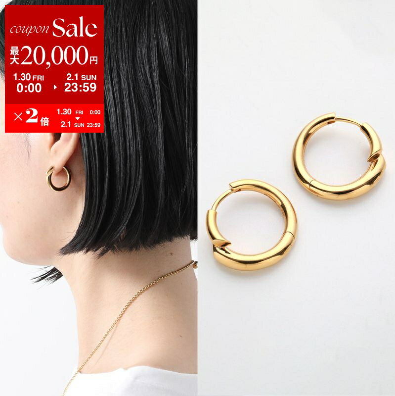 【最大2万円OFFクーポン対象・1/30～2/1限定】Charlotte Chesnais シャルロットシェネ フープピアス Creoles Biseau クレオール ビゾー 24BO130VER レディース アクセサリー VERMEIL