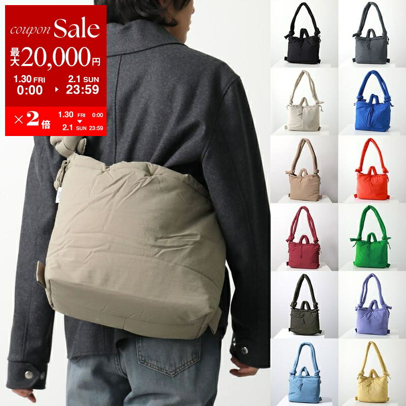 【最大2万円OFFクーポン対象・1/30～2/1限定】OLEND オレンド ショルダーバッグ ONA SOFT BAG オナ ソフトバッグ メンズ ハンドバッグ バックパック リュック 3WAY 撥水 軽量 鞄 カラー13色