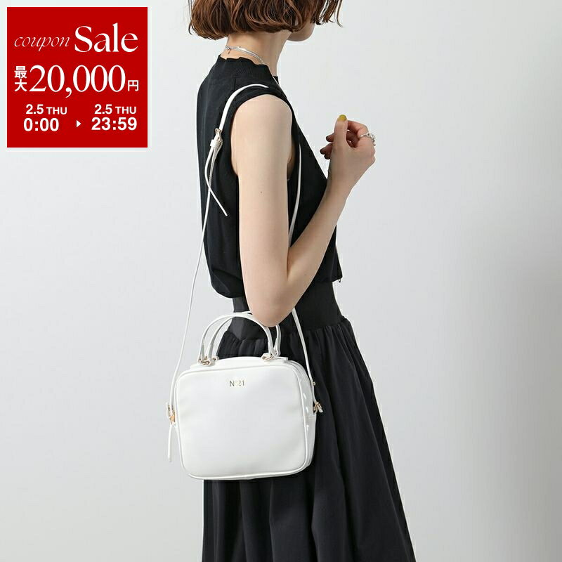 【最大2万円OFFクーポン対象・2/5限定】N°21 KIDS ヌメロヴェントゥーノ キッズ ショルダーバッグ N2104P N0244 レディース ガールズ ハンドバッグ クロスボディ ロゴ 鞄 0N100【dc_kikaku】