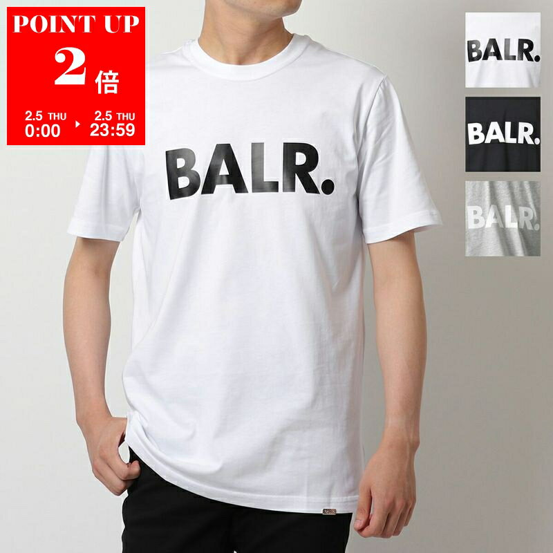 BALR. �{�[���[ ���� T�V���c Brand straight t-Shirt B1112.1048 �����Y �N���[�l�b�N �J�b�g�\�[ ���ST �J���[3�F po sannn 