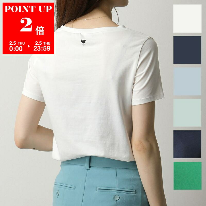 WEEKEND MAX MARA ウィークエンド マックスマーラ 半袖 Tシャツ MULTIB ムルティB レディース クルーネ..