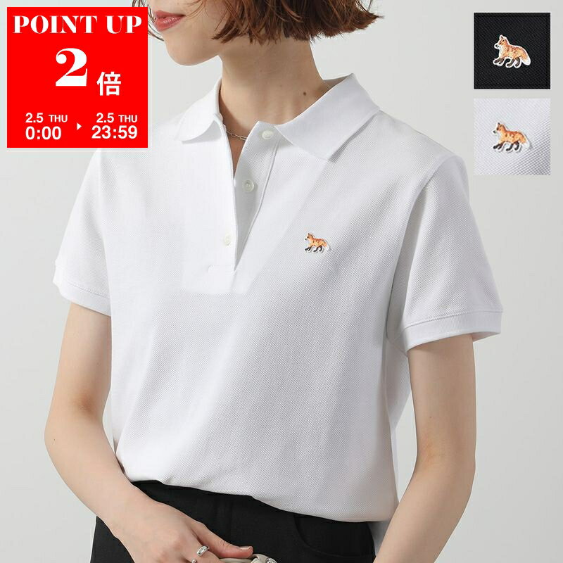 MAISON KITSUNE ���]���L�c�l �|���V���c OW00207KJ7010 ���f�B�[�X ���� �x�C�r�[�t�H�b�N�X�h�J�p�b�` ���M�����[ ���̎q �J���[2�F po sannn 