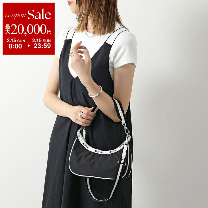 【最大2万円OFFクーポン対象・2/15限定】LeSportsac レスポートサック ショルダーバッグ SM CONV HOBO CLASSIC SPECTATOR スペクテイター 3752 レディース ナイロン 軽量 鞄 E849/BLACK