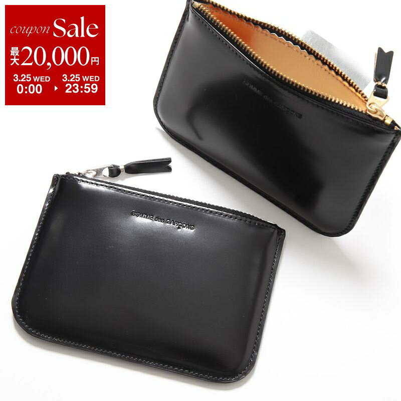 【最大2万円OFFクーポン対象・3/25限定】COMME des GARCONS コムデギャルソン コインケース MIRROR INSIDE SA8100MI メンズ レザー ロゴ ミニ財布 ポーチ 小物入れ カラー2色【dc_kikaku】