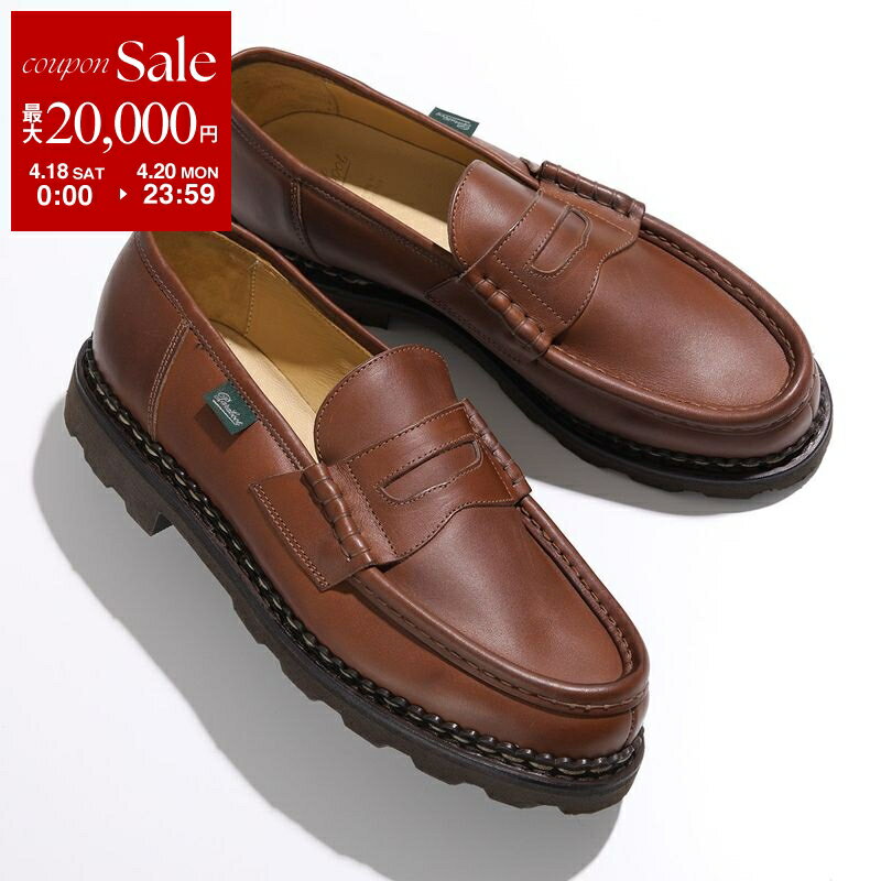 【最大2万円OFFクーポン対象・4/18～4/20限定】Paraboot パラブーツ 99403 REIMS ランス メンズ コインローファー LISレザー ノルヴェイジャン製法 MARCHE IIソール レザーシューズ 靴 MARRON