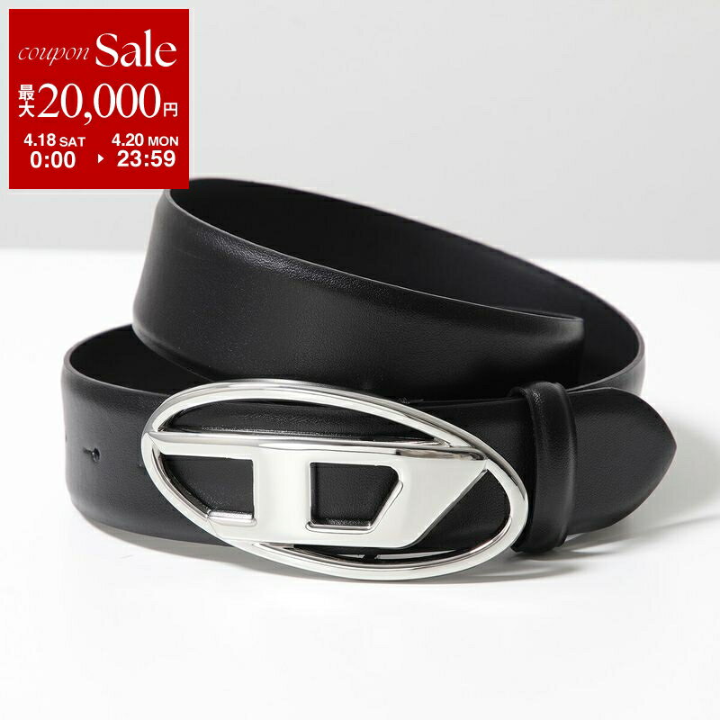 DIESEL - 【最大2万円OFFクーポン対象・4/18～4/20限定】DIESEL ディーゼル ベルト B-1DR X10133 P6364 レディース レザー オーバルD ロゴ T8013
