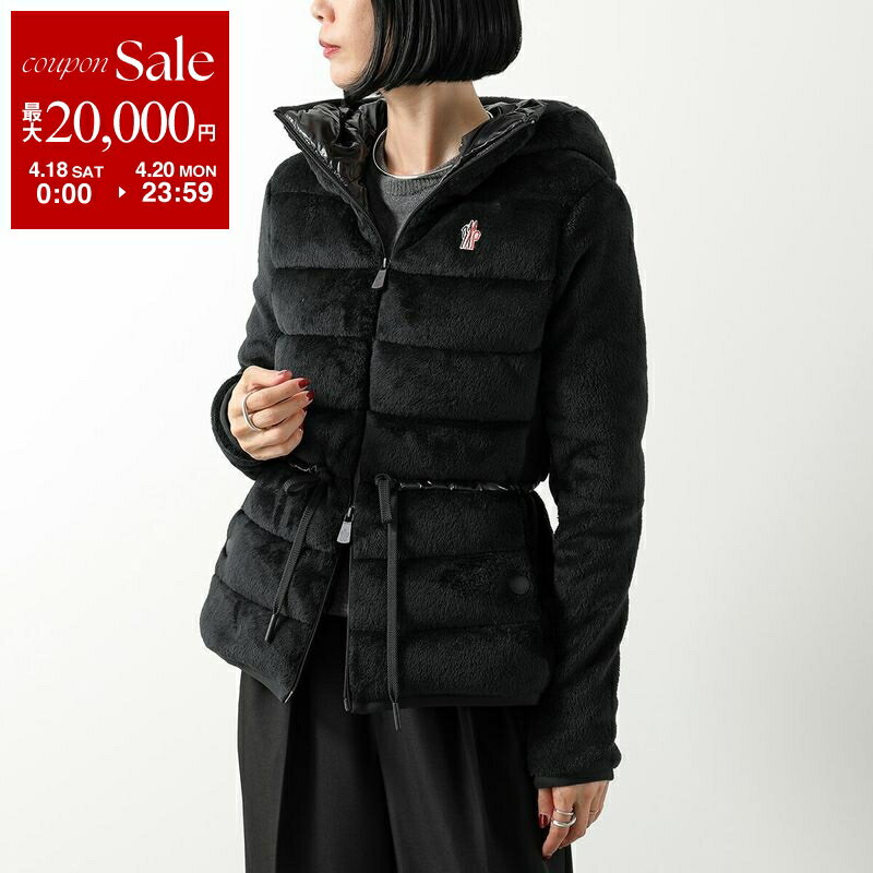 【最大2万円OFFクーポン対象 4/18～4/20限定】MONCLER GRENOBLE モンクレール グルノーブル ダウンジャケット 8G00013 809EG レディース フリース フード付き 999