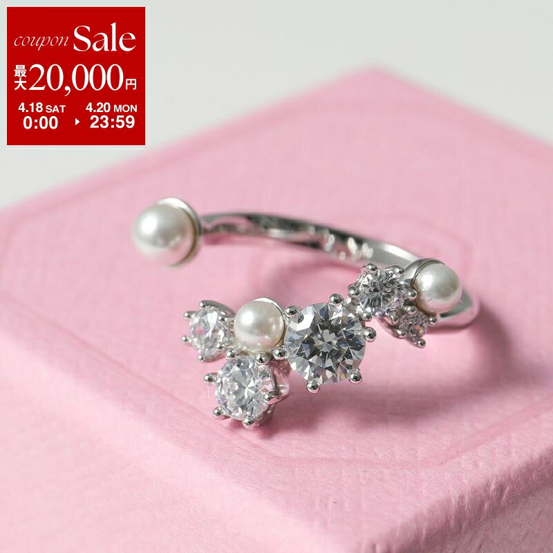 【最大2万円OFFクーポン対象・4/18～4/20限定】SWAROVSKI スワロフスキー リング Constella コンステラ オープンリング 5705597 5705598 レディース 指輪 パール クリスタル アクセサリー WHITE/RHS