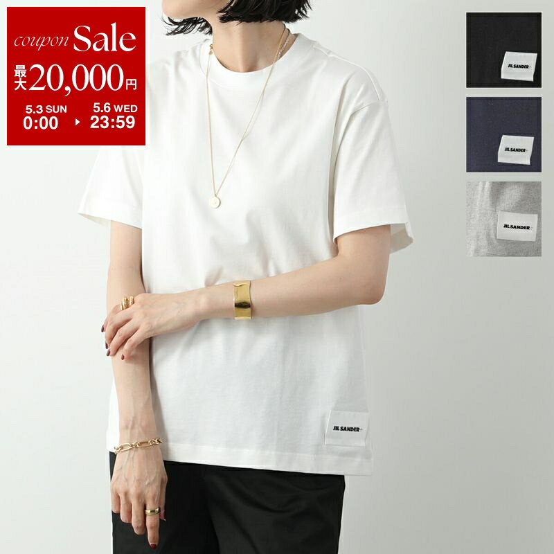 【新品】JIL SANDER 半袖Tシャツ ホワイト ジルサンダー Jil Sander JIL SANDER+ Tシャツ J47GC0156 J20103 半袖
