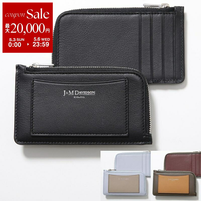 楽天市場】j&m davidson 財布 ジップの通販