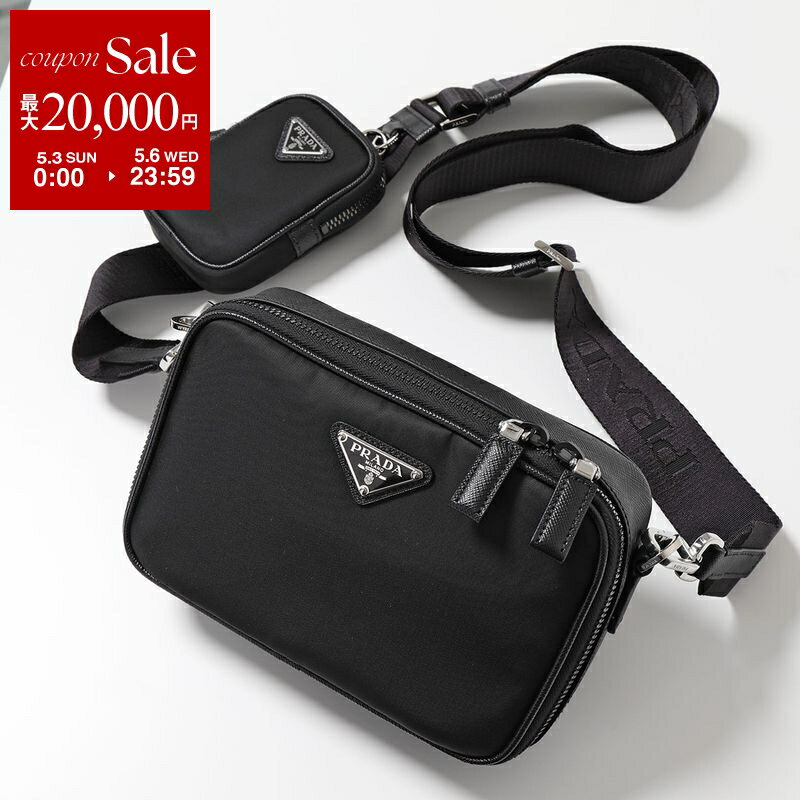 ★コージー【プラダ】三角ロゴ ウエストバッグ ブラック BM0011 美品 プラダ PRADA ウエストバッグ BM0012 ブラック ナイロン ユニセックス