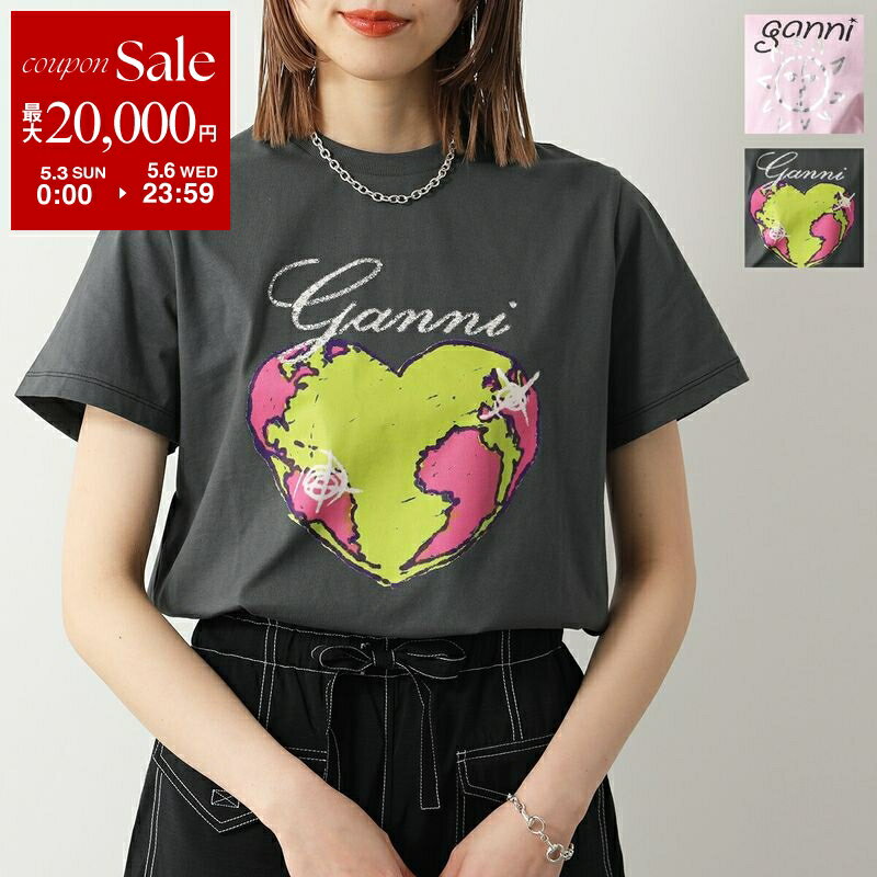 楽天市場】Ganni（Tシャツ・カットソー｜トップス）：レディース