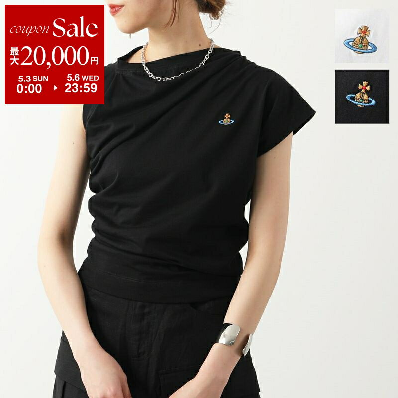【最大2万円OFFクーポン対象 4/29～5/1限定】Vivienne Westwood ヴィヴィアンウエストウッド Tシャツ HEBO TOP 1504000A J001M レディース 半袖 カットソー オーブ刺繍 カラー2色