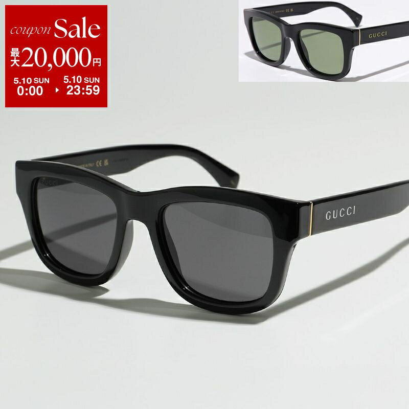 GUCCI - 【最大2万円OFFクーポン対象・5/10限定】GUCCI グッチ サングラス GG1135S メンズ ウェリントン型 フルリム 眼鏡 メガネ ロゴ セルフレーム アイウェア カラー3色【dc_kikaku】