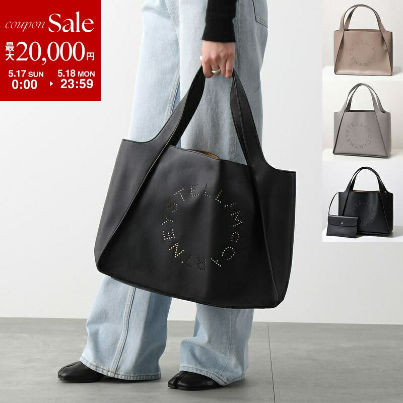 STELLA McCARTNEY ステラマッカートニー トートバッグ TOTE LOGO ステラロゴ 50279...