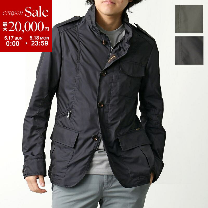 【最大2万円OFFクーポン対象・5/17～5/18限定】MOORER ムーレー フィールドジャケット PORTO KM ポルト メンズ ブルゾン スタンドカラー フード内蔵 カラー3色
