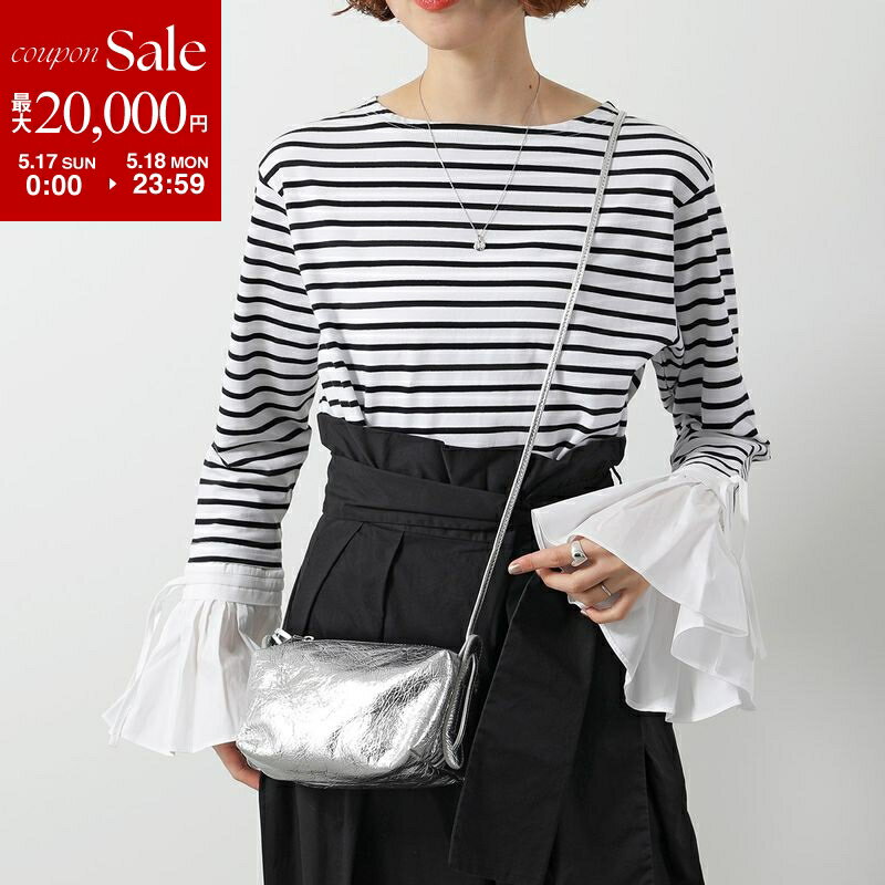 [Up to ¥20,000 OFF Coupon Available - Limited Time Offer: May 15th Only] MARCO MASI Marco Masi Pochette 3083 LAMINATO Women's Metallic Leather Shoulder Bag Mini Bag SILVER-B01 [dc_kikaku]